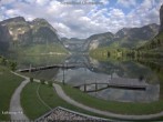 Archiv Foto Webcam Hallstätter See: Strandbad Obertraun 07:00