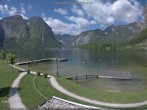 Archiv Foto Webcam Hallstätter See: Strandbad Obertraun 09:00