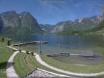 Archiv Foto Webcam Hallstätter See: Strandbad Obertraun 09:00