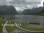 Archiv Foto Webcam Hallstätter See: Strandbad Obertraun 13:00