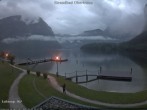 Archiv Foto Webcam Hallstätter See: Strandbad Obertraun 19:00