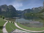 Archiv Foto Webcam Hallstätter See: Strandbad Obertraun 09:00