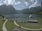 Archiv Foto Webcam Hallstätter See: Strandbad Obertraun 13:00
