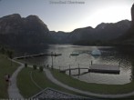 Archiv Foto Webcam Hallstätter See: Strandbad Obertraun 19:00