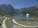 Archiv Foto Webcam Hallstätter See: Strandbad Obertraun 12:00
