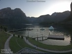 Archiv Foto Webcam Hallstätter See: Strandbad Obertraun 20:00