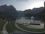 Archiv Foto Webcam Hallstätter See: Strandbad Obertraun 03:00