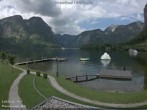 Archiv Foto Webcam Hallstätter See: Strandbad Obertraun 09:00
