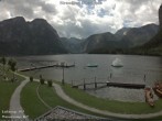 Archiv Foto Webcam Hallstätter See: Strandbad Obertraun 13:00