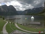 Archiv Foto Webcam Hallstätter See: Strandbad Obertraun 09:00