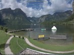 Archiv Foto Webcam Hallstätter See: Strandbad Obertraun 09:00