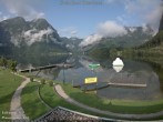 Archiv Foto Webcam Hallstätter See: Strandbad Obertraun 08:00