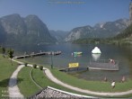 Archiv Foto Webcam Hallstätter See: Strandbad Obertraun 09:00