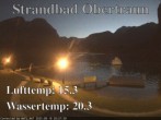 Archiv Foto Webcam Hallstätter See: Strandbad Obertraun 03:00