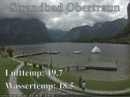 Archiv Foto Webcam Hallstätter See: Strandbad Obertraun 10:00