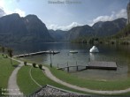 Archiv Foto Webcam Hallstätter See: Strandbad Obertraun 12:00