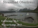Archiv Foto Webcam Hallstätter See: Strandbad Obertraun 07:00