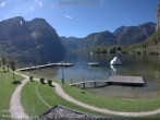 Archiv Foto Webcam Hallstätter See: Strandbad Obertraun 13:00