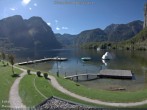 Archiv Foto Webcam Hallstätter See: Strandbad Obertraun 13:00