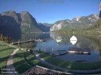 Archiv Foto Webcam Hallstätter See: Strandbad Obertraun 08:00