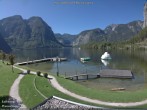 Archiv Foto Webcam Hallstätter See: Strandbad Obertraun 12:00