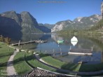 Archiv Foto Webcam Hallstätter See: Strandbad Obertraun 08:00