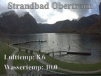 Archiv Foto Webcam Hallstätter See: Strandbad Obertraun 15:00
