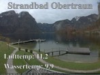 Archiv Foto Webcam Hallstätter See: Strandbad Obertraun 10:00