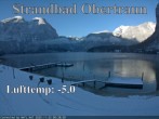 Archiv Foto Webcam Hallstätter See: Strandbad Obertraun 07:00