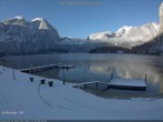 Archiv Foto Webcam Hallstätter See: Strandbad Obertraun 08:00