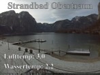 Archiv Foto Webcam Hallstätter See: Strandbad Obertraun 11:00