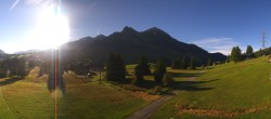Archiv Foto Webcam Rundblick Les Mosses 07:00