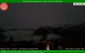Archiv Foto Webcam Berghütte Zoia bei Chiesa in Valmalenco 23:00