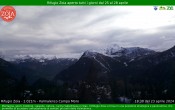 Archiv Foto Webcam Berghütte Zoia bei Chiesa in Valmalenco 17:00