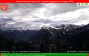 Archiv Foto Webcam Berghütte Zoia bei Chiesa in Valmalenco 17:00