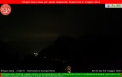Archiv Foto Webcam Berghütte Zoia bei Chiesa in Valmalenco 01:00