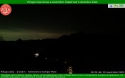 Archived image Webcam Valmalenco Chiesa: Mountain Hut Zoia 23:00