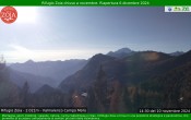 Archived image Webcam Valmalenco Chiesa: Mountain Hut Zoia 13:00