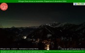 Archiv Foto Webcam Berghütte Zoia bei Chiesa in Valmalenco 03:00