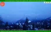 Archiv Foto Webcam Berghütte Zoia bei Chiesa in Valmalenco 06:00