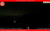 Archiv Foto Webcam Berghütte Zoia bei Chiesa in Valmalenco 01:00