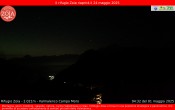 Archiv Foto Webcam Berghütte Zoia bei Chiesa in Valmalenco 03:00