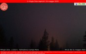 Archiv Foto Webcam Berghütte Zoia bei Chiesa in Valmalenco 03:00
