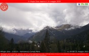 Archiv Foto Webcam Berghütte Zoia bei Chiesa in Valmalenco 11:00
