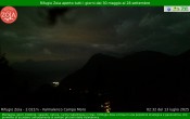 Archiv Foto Webcam Berghütte Zoia bei Chiesa in Valmalenco 01:00