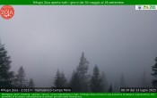 Archiv Foto Webcam Berghütte Zoia bei Chiesa in Valmalenco 05:00