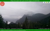 Archiv Foto Webcam Berghütte Zoia bei Chiesa in Valmalenco 06:00