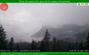 Archiv Foto Webcam Berghütte Zoia bei Chiesa in Valmalenco 09:00