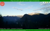 Archiv Foto Webcam Berghütte Zoia bei Chiesa in Valmalenco 05:00