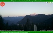 Archiv Foto Webcam Berghütte Zoia bei Chiesa in Valmalenco 05:00